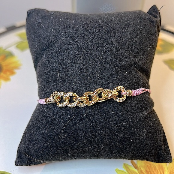 Pink Adjustable Friendship Bracelet *NEW* - Picture 3 of 4